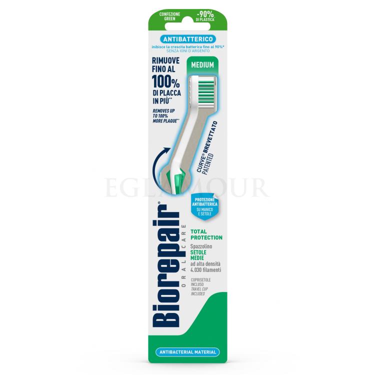 Biorepair Antibacterial Toothbrush Medium Szczoteczka do zębów 1 szt