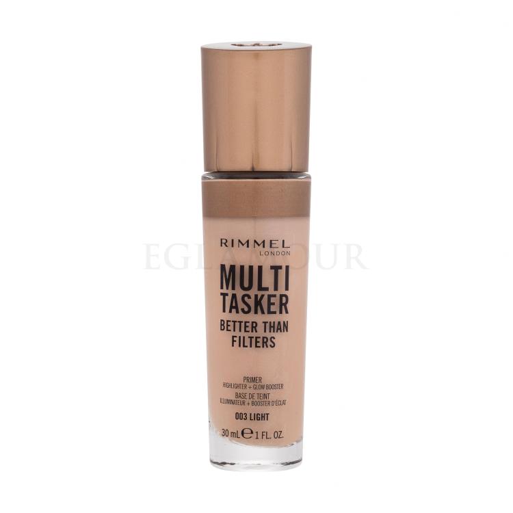 Rimmel London Multi Tasker Better Than Filters Baza pod makijaż dla kobiet 30 ml Odcień 003 Light