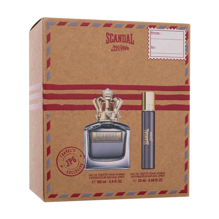 Jean Paul Gaultier Scandal Zestaw woda toaletowa 100 ml + woda toaletowa 20 ml