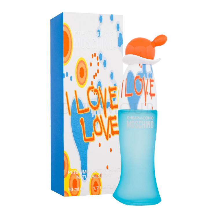 Moschino Cheap And Chic I Love Love Dezodorant dla kobiet 50 ml