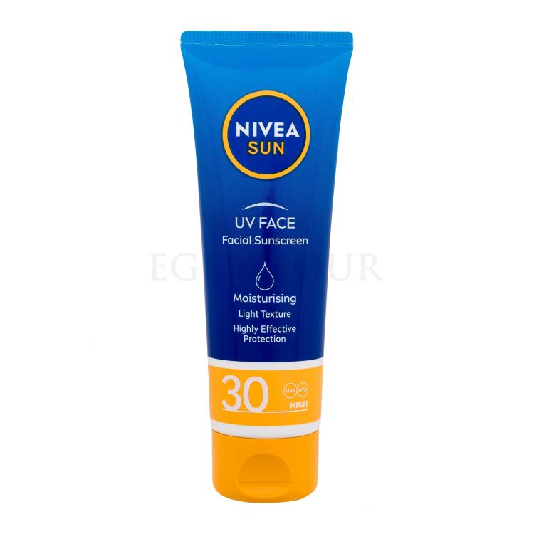 Nivea Sun UV Face SPF30 Preparat do opalania twarzy dla kobiet 50 ml