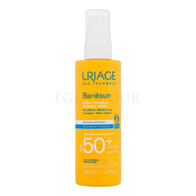 Uriage Bariésun Invisible Spray SPF50+ Preparat do opalania ciała 200 ml