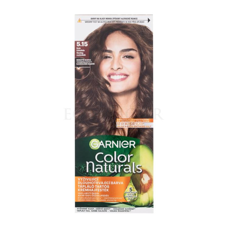 Garnier Color Naturals Farba do włosów dla kobiet 40 ml Odcień 5.15 Rich Chocolate