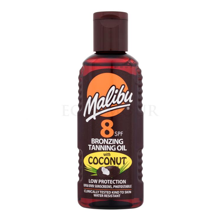 Malibu Bronzing Tanning Oil Coconut SPF15 Preparat do opalania ciała dla kobiet 100 ml