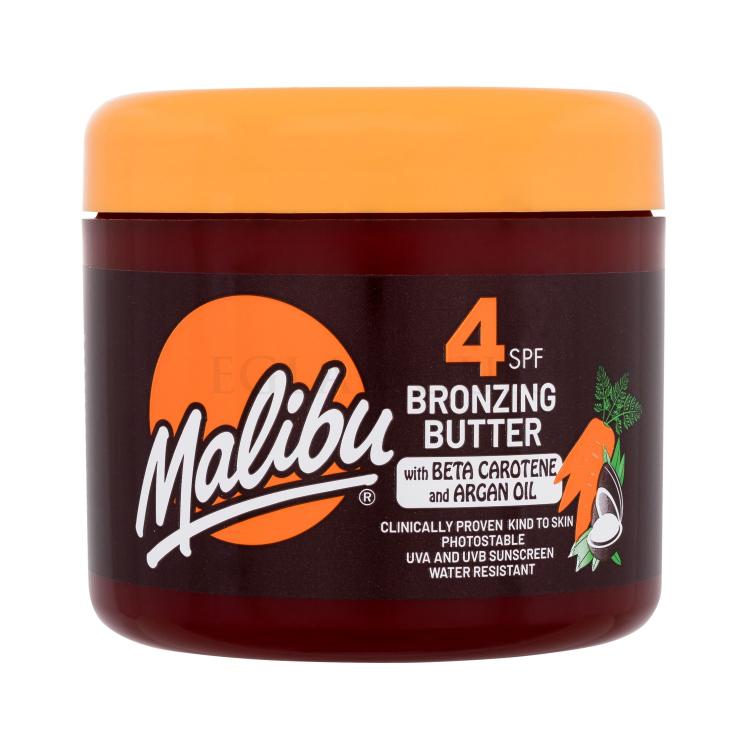 Malibu Bronzing Butter With Carotene &amp; Argan Oil SPF4 Preparat do opalania ciała dla kobiet 300 ml