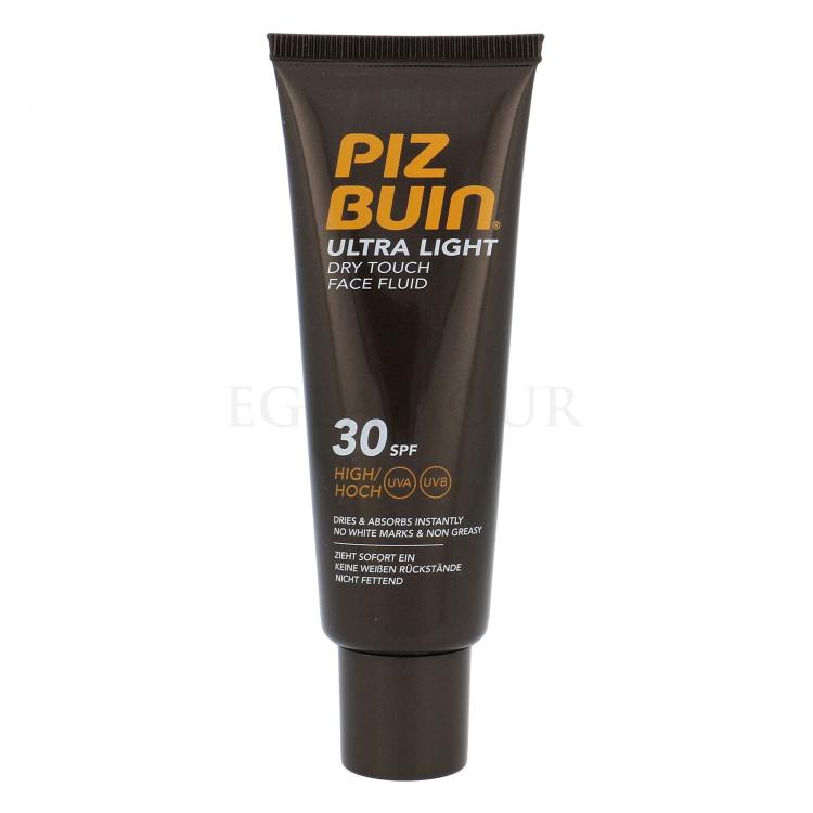 PIZ BUIN Ultra Light Dry Touch Face Fluid SPF30 Preparat do opalania twarzy 50 ml Uszkodzone pudełko