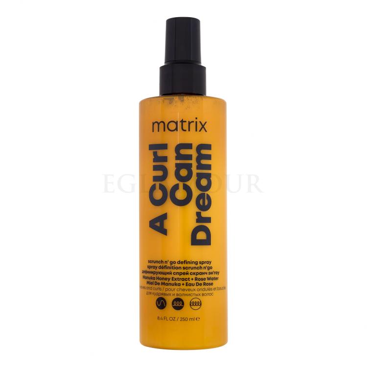 Matrix A Curl Can Dream Scrunch N&#039; Go Defining Spray Pielęgnacja bez spłukiwania dla kobiet 250 ml