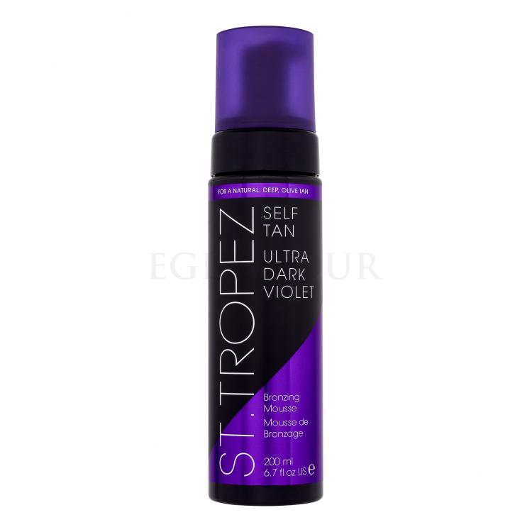 St.Tropez Self Tan Ultra Dark Violet Bronzing Mousse Samoopalacz dla kobiet 200 ml