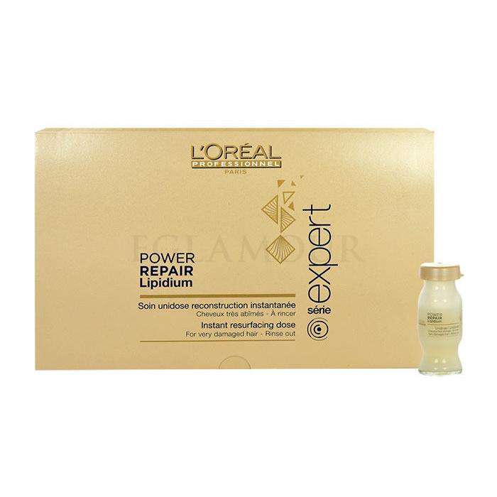L&#039;Oréal Professionnel Série Expert Absolut Repair Lipidium Power Repair Serum do włosów dla kobiet Zestaw Uszkodzone pudełko