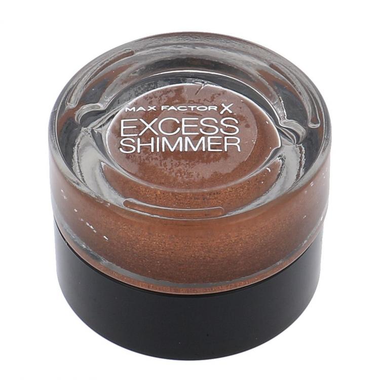 Max Factor Excess Shimmer Cienie do powiek dla kobiet 7 g Odcień 25 Bronze