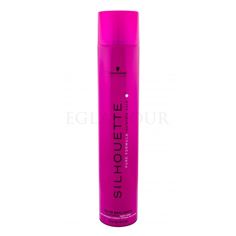 Schwarzkopf Professional Silhouette Color Brilliance Lakier do włosów dla kobiet 750 ml Odcień Super Hold