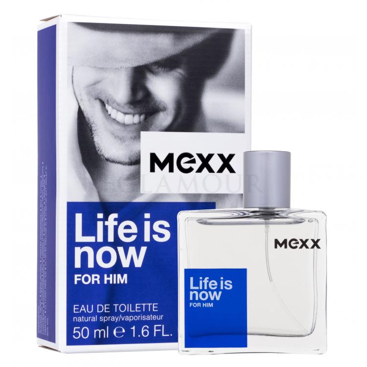 mexx life is now for him woda toaletowa 50 ml   