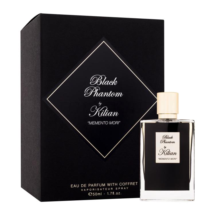kilian black phantom - memento mori woda perfumowana 50 ml   zestaw  