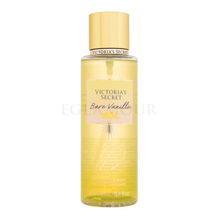 Victoria´s Secret Bare Vanilla Sol Spray do ciała dla kobiet 250 ml