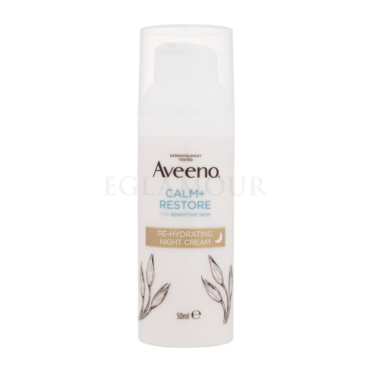Aveeno Calm + Restore Re-Hydrating Night Cream Krem na noc 50 ml