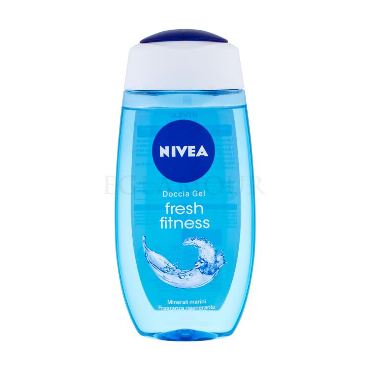 Nivea Fresh Fitness Żel pod prysznic dla kobiet 250 ml