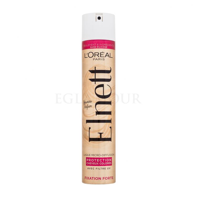 L'Oréal Paris Elnett Micro-Diffusion Hairspray Protection Colored Hair Lakier do włosów dla kobiet 300 ml