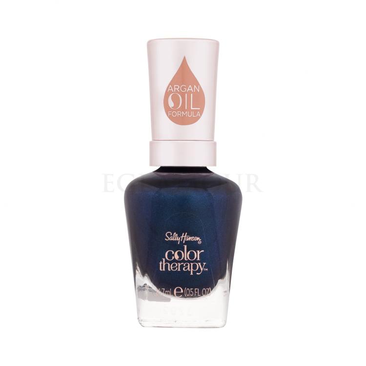 Sally Hansen Color Therapy Lakier do paznokci dla kobiet 14,7 ml Odcień 455 Time for Blue