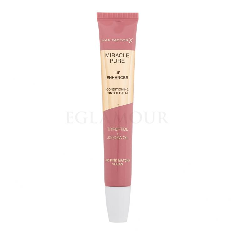 Max Factor Miracle Pure Lip Enhancer Balsam do ust dla kobiet 12 ml Odcień 050 Pink Matcha