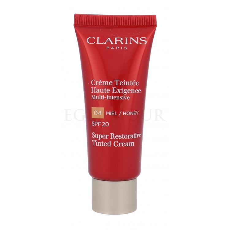 Clarins Age Replenish Super Restorative Tinted Cream SPF20 Podkład dla kobiet 40 ml Odcień 04 Honey tester