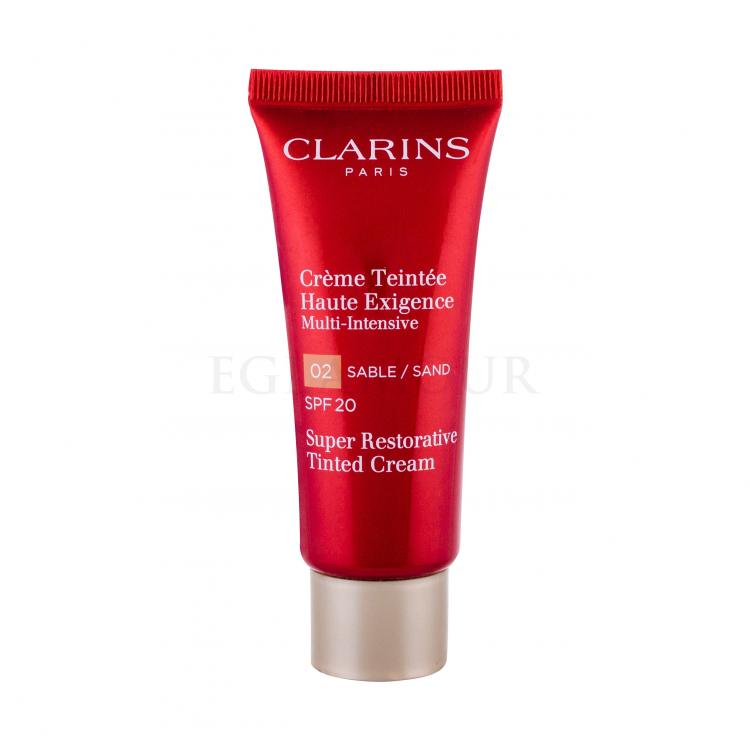 Clarins Age Replenish Super Restorative Tinted Cream SPF20 Podkład dla kobiet 40 ml Odcień 02 Sand tester