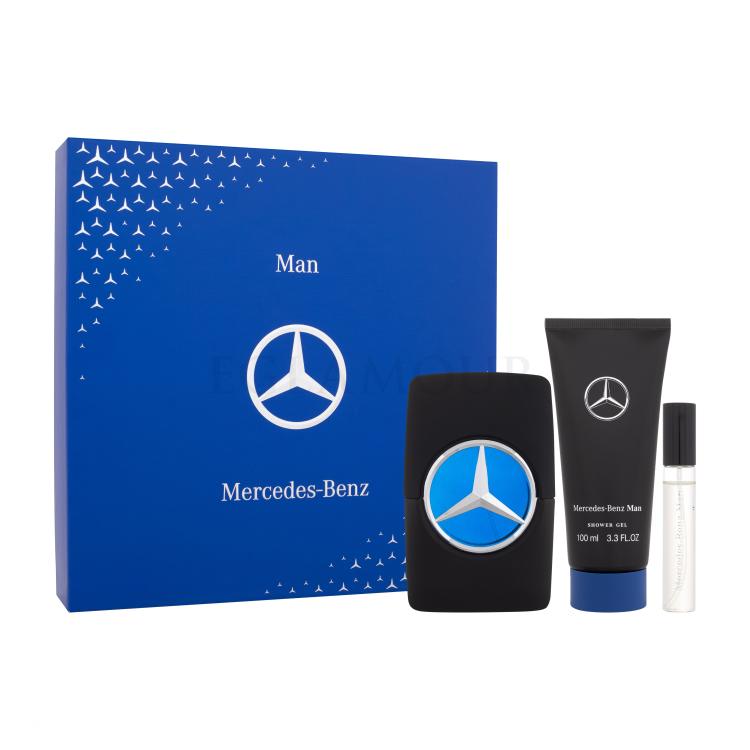 Mercedes-Benz Man Zestaw woda toaletowa 100 ml + żel pod prysznic 100 ml + woda toaletowa 10 ml