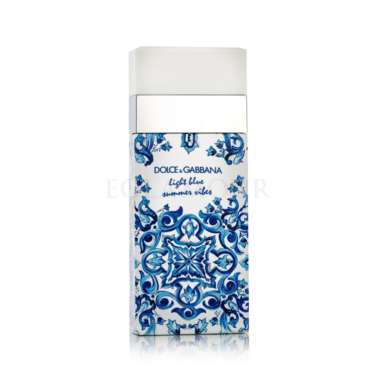 dolce & gabbana light blue summer vibes woda toaletowa 100 ml  tester   