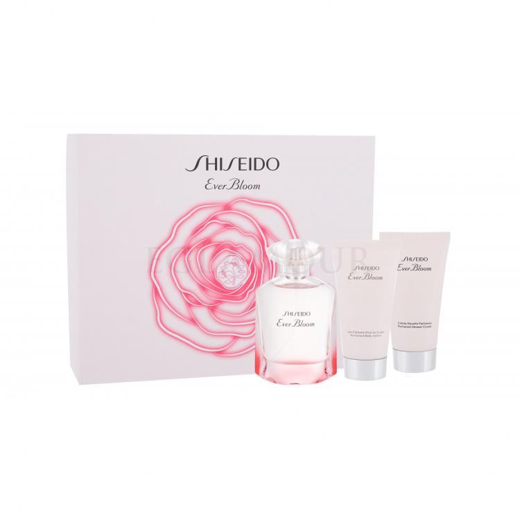 Shiseido Ever Bloom Zestaw Edp 50ml + 50ml Krem pod prysznic + 50ml Balsam