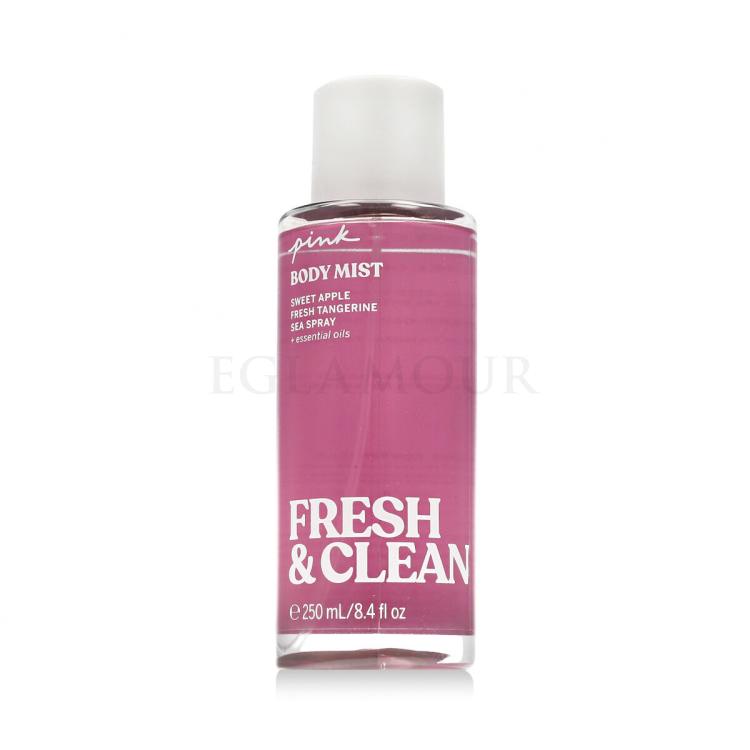 Pink Fresh &amp; Clean Spray do ciała dla kobiet 250 ml