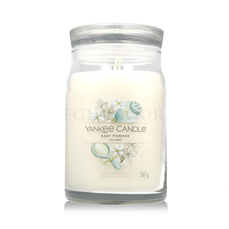 Yankee Candle Signature Baby Powder Świeczka zapachowa 567 g
