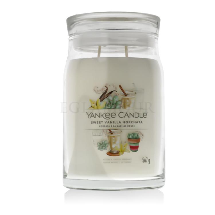 Yankee Candle Signature Sweet Vanilla Horchata Świeczka zapachowa 567 g