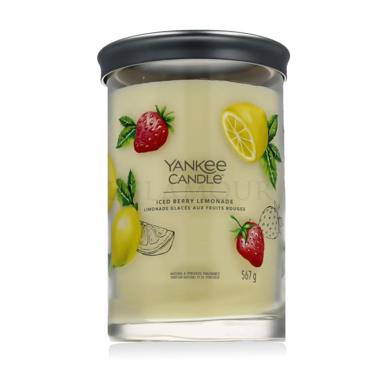 Yankee Candle Signature Iced Berry Lemonade Tumbler Świeczka zapachowa 567 g
