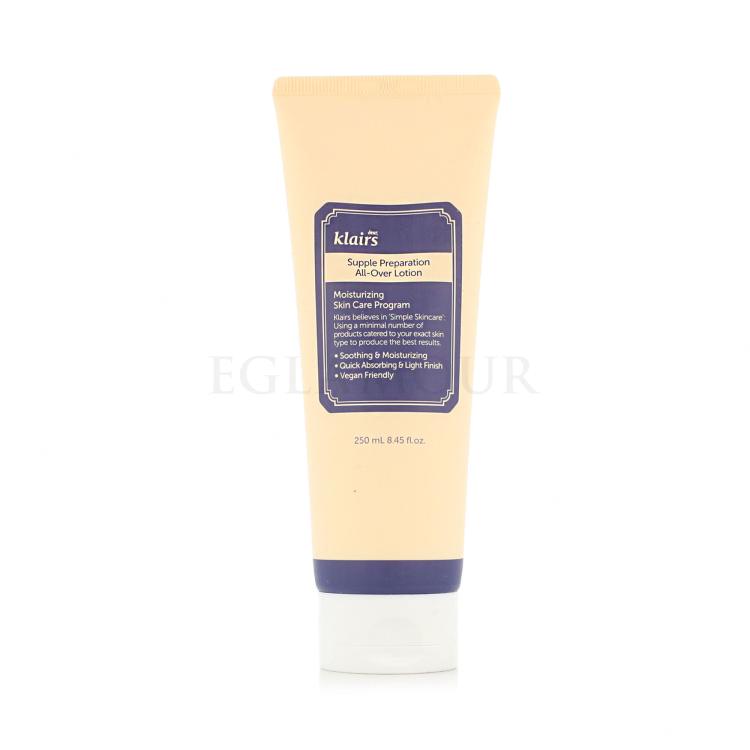 Dear, Klairs Supple Preparation All-Over Lotion Mleczko do ciała 250 ml