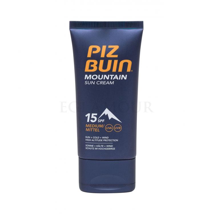 PIZ BUIN Mountain SPF15 Preparat do opalania twarzy 50 ml