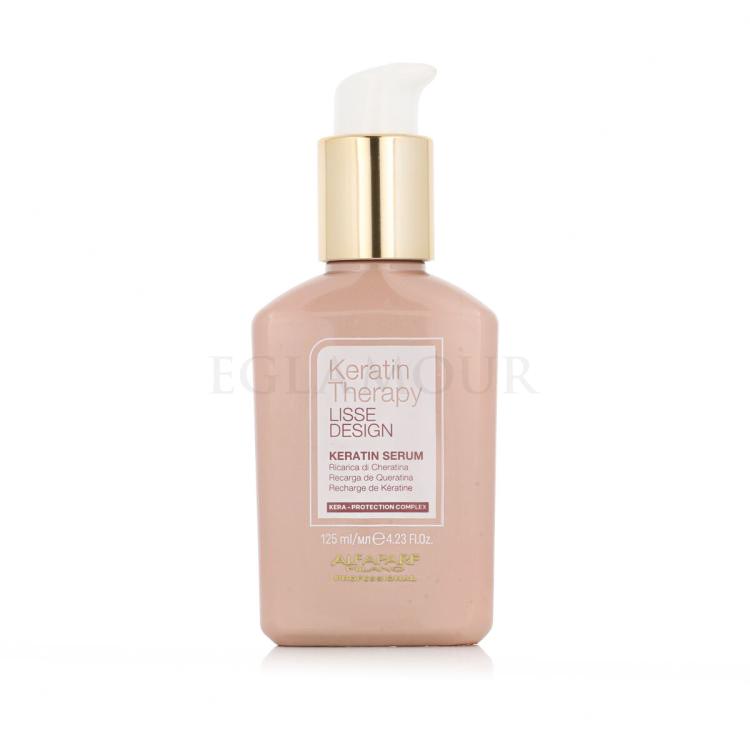 ALFAPARF MILANO Keratin Therapy Lisse Design Keratin Serum Serum do włosów dla kobiet 125 ml