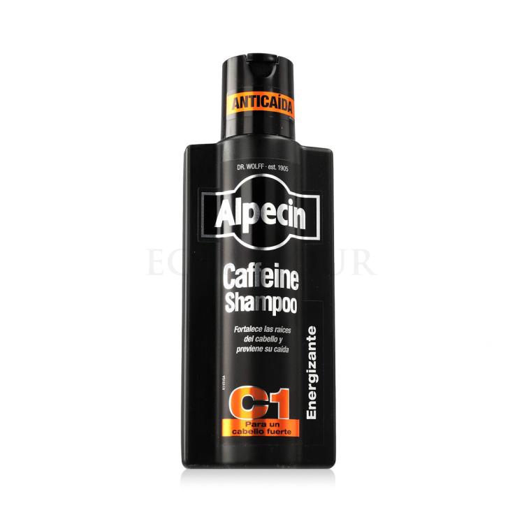 Alpecin Coffein Shampoo C1 Black Edition Szampon do włosów dla mężczyzn 375 ml