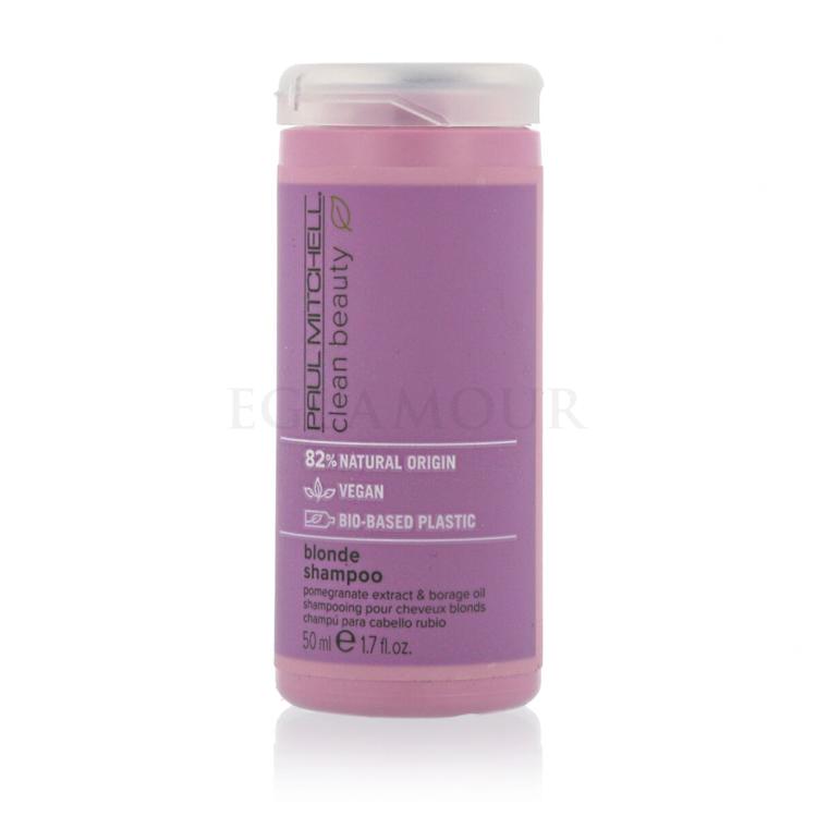 Paul Mitchell Clean Beauty Color Protect Blonde Shampoo Szampon do włosów dla kobiet 50 ml