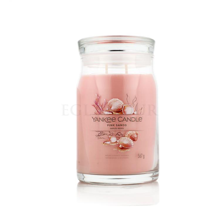Yankee Candle Signature Pink Sands Świeczka zapachowa 567 g