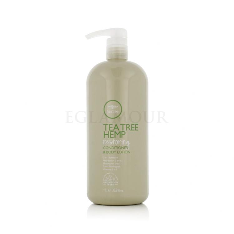 Paul Mitchell TEA TREE Hemp Restoring Conditioner &amp; Body Lotion Odżywka 1000 ml