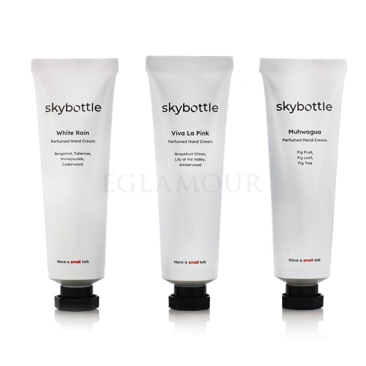 Skybottle Perfumed Hand Cream Gift Set Zestaw krem do rąk White Rain 50 ml + krem do rąk Viva La Pink 50 ml + krem do rąk Muhwagua 50 ml
