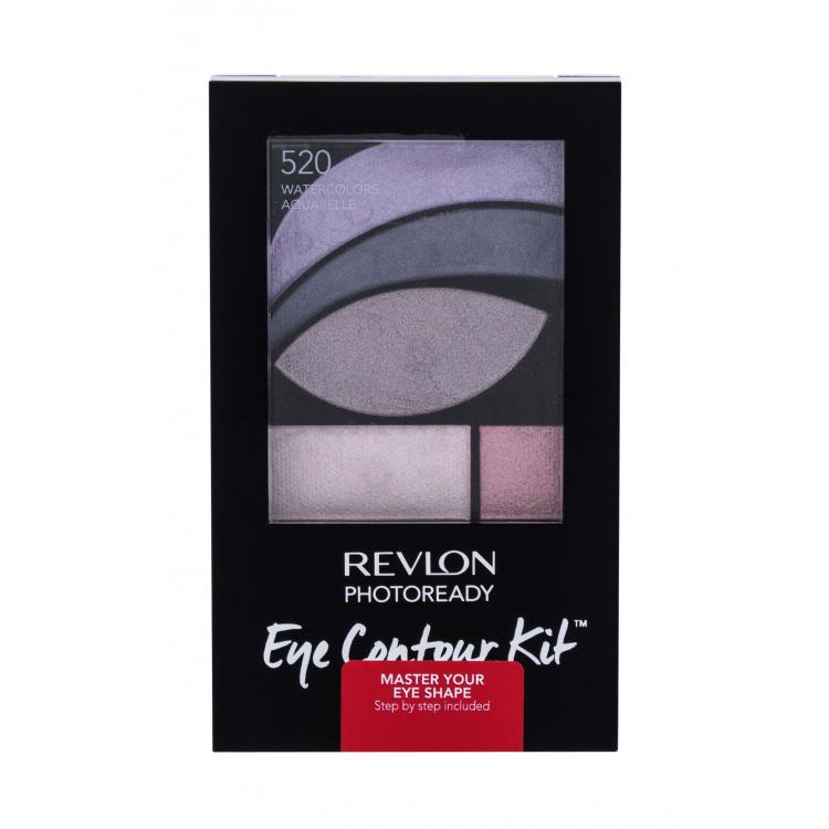 Revlon Photoready Eye Contour Kit Cienie do powiek dla kobiet 2,8 g Odcień 520 Watercolors