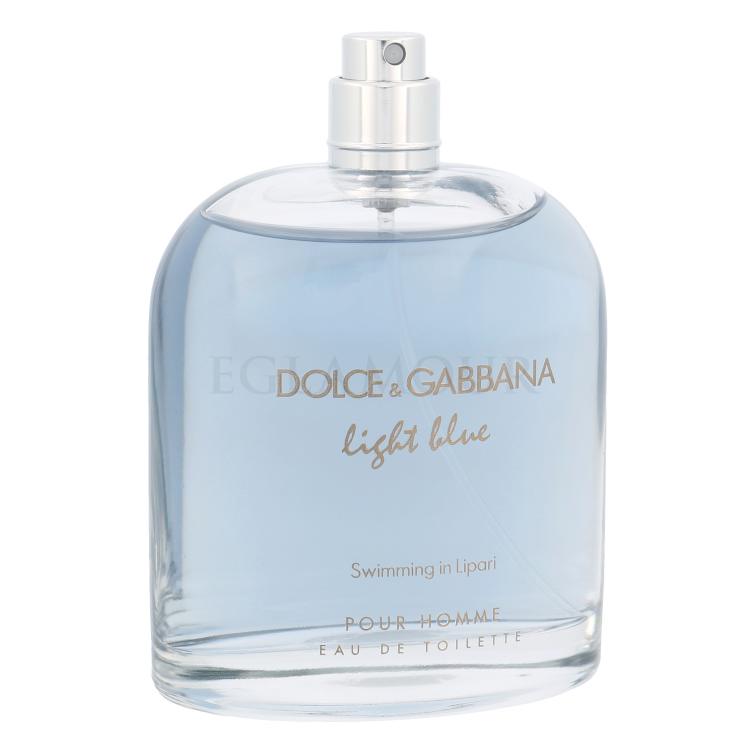 Dolce&amp;Gabbana Light Blue Swimming in Lipari Pour Homme Woda toaletowa dla mężczyzn 125 ml tester