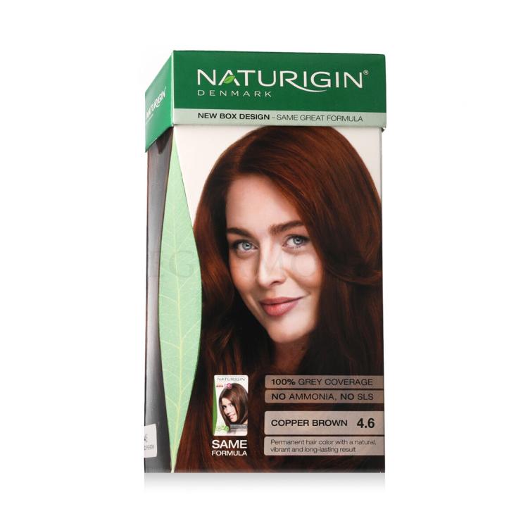 Naturigin Permanent Hair Colour Farba do włosów 115 ml Odcień Copper Brown 4.6