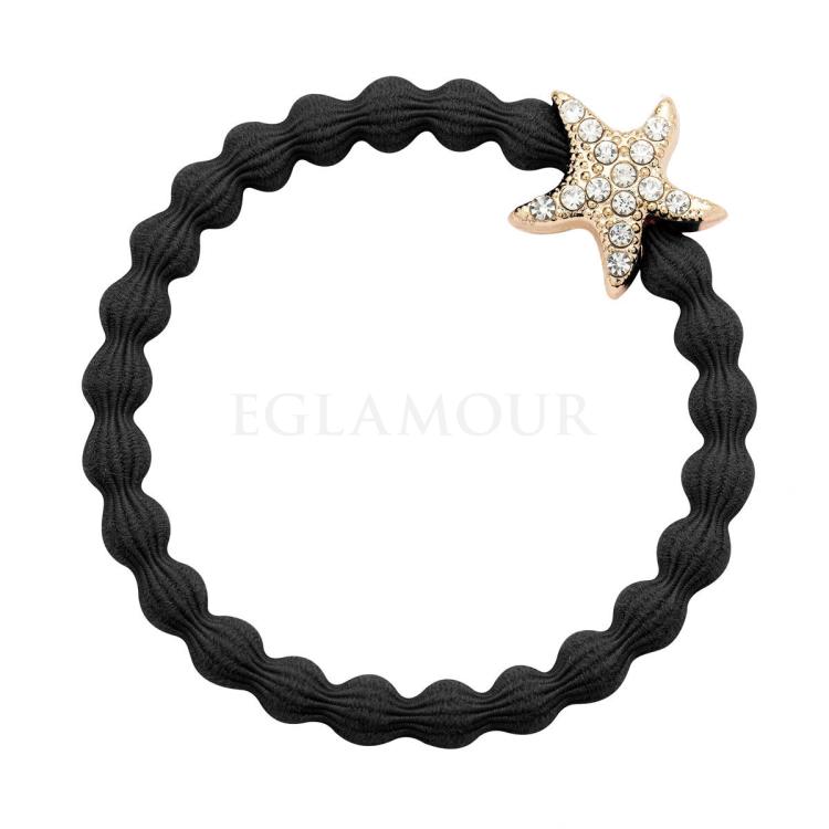 By Eloise London Bling Charms Starfish Gumka do włosów dla kobiet 1 szt Odcień černá