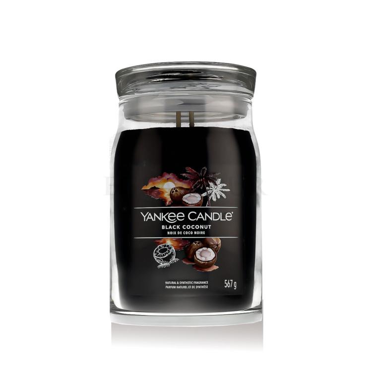 Yankee Candle Signature Black Coconut Świeczka zapachowa 567 g