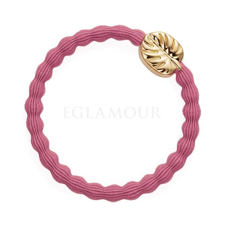 By Eloise London Gold Palm Leaf Gumka do włosów dla kobiet 1 szt Odcień Neon Peach