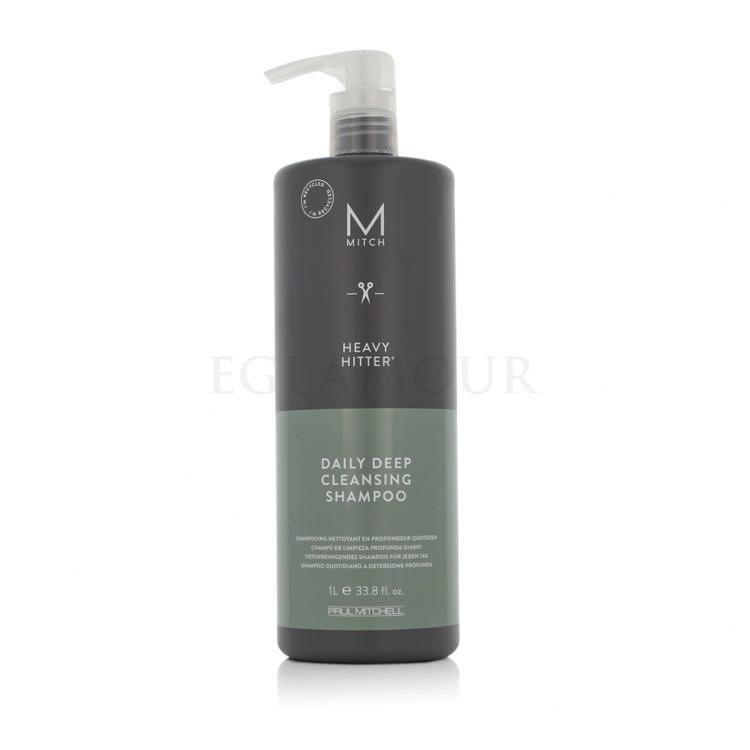 Paul Mitchell Mitch Heavy Hitter Daily Deep Cleansing Shampoo Szampon do włosów dla mężczyzn 1000 ml
