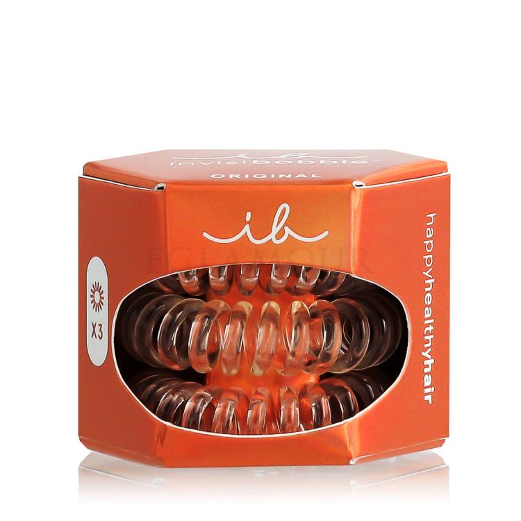 Invisibobble Premium Original Gumka do włosów dla kobiet Odcień Crystal Clear - průhledná Zestaw