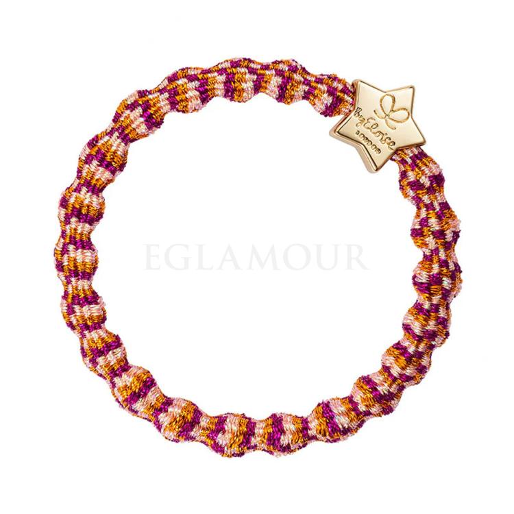 By Eloise London Metallic Gold Star Gumka do włosów dla kobiet 1 szt Odcień Carnival