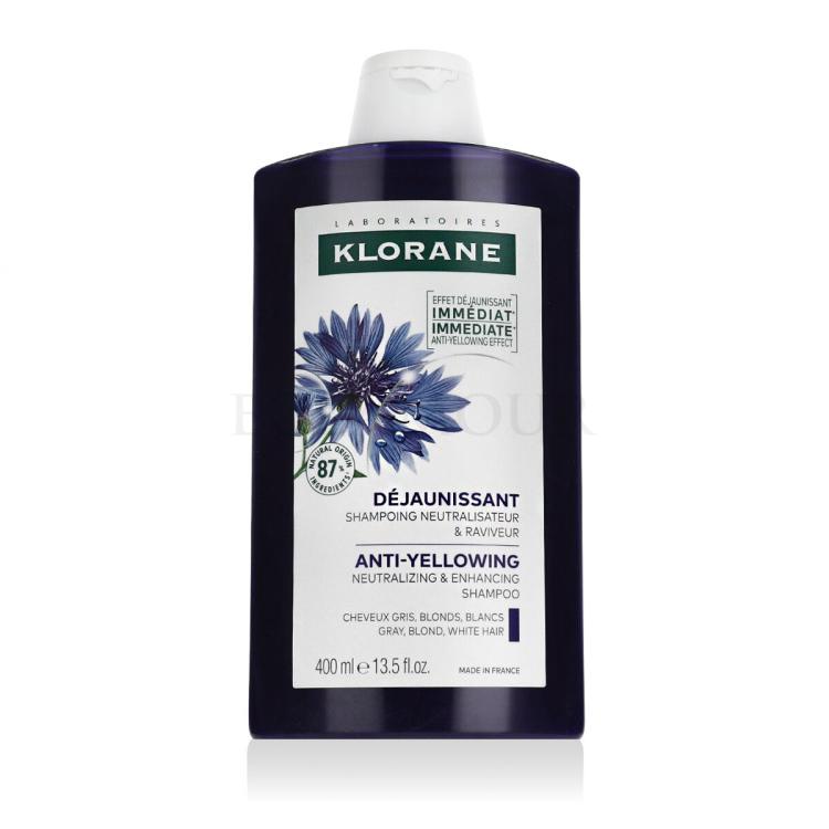 Klorane Organic Centaury Anti-Yellowing Szampon do włosów dla kobiet 400 ml